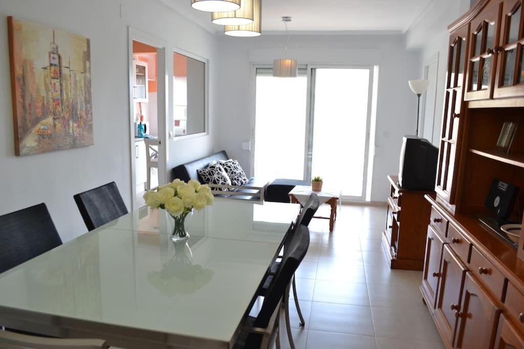Apartamento Junto A Playa Y Cerca De Campo De Golf El Perellonet Eksteriør bilde